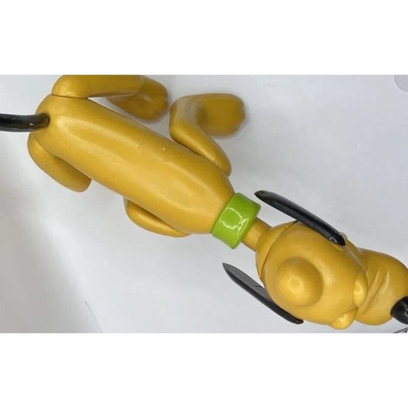 Vintage 1970s Disney Pluto Posable Mickey Mouse Dog Collector Toy - Picture 4 of 12